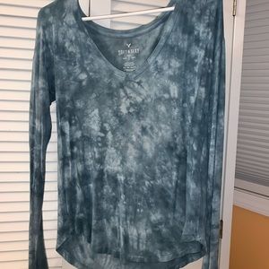 American eagle tie dye long sleeve